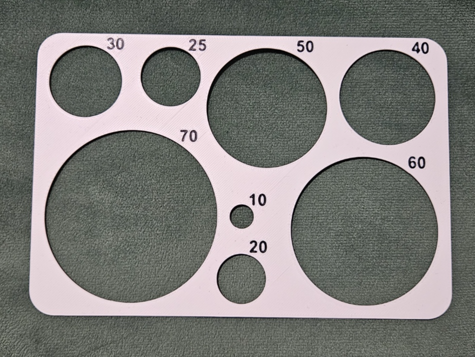 Miniatura 1 do modelo 3D Circle Template