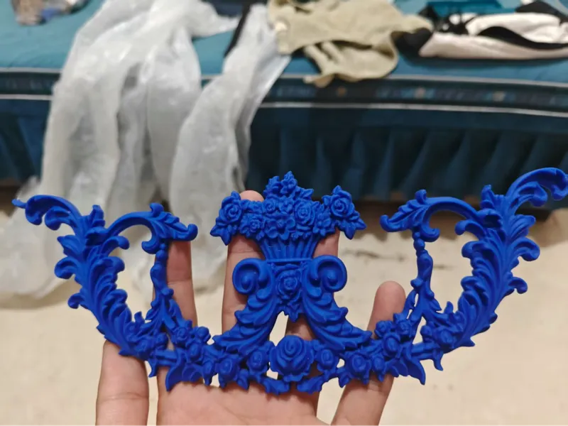 雕花3d打印2型（可适当调节大小）Carved 3D printing type 2