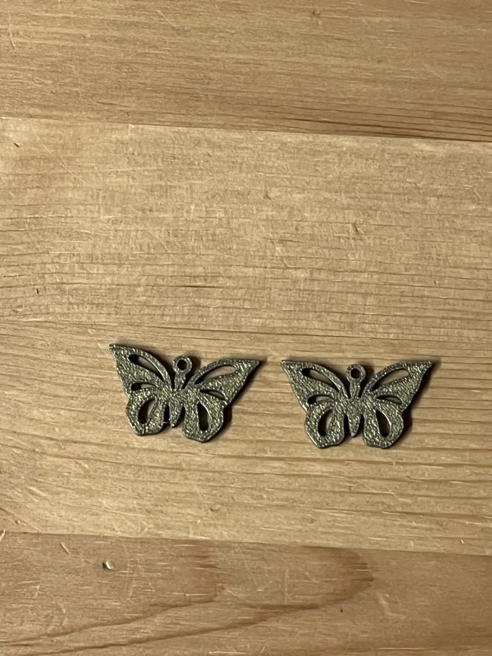 butterfly earrings view 2