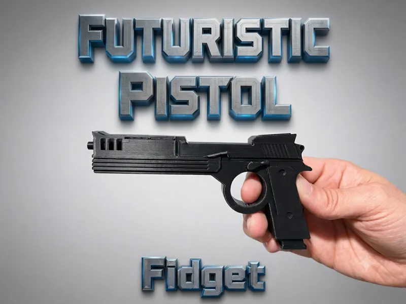 Futuristic Pistol Fidget