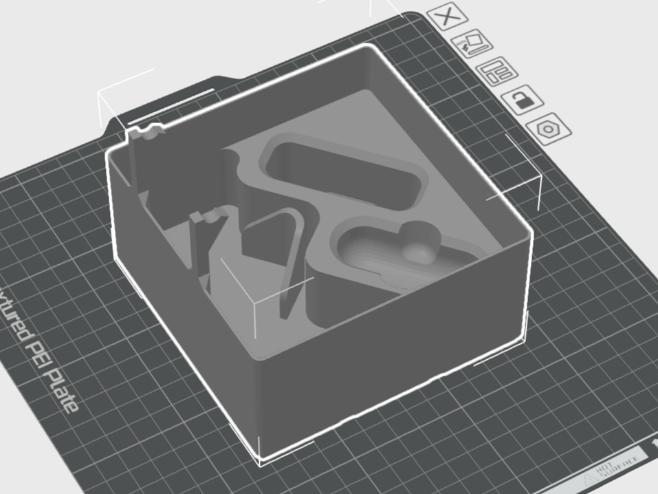 EDC gridfinity organizer for secrid, keys, airpods