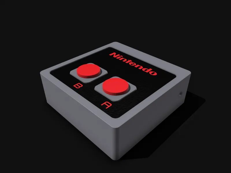 nintendo entertainment system (NES) Keychain