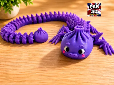 Articulated dragon dumpling