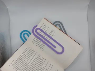 Accesorio de lectura: Paperclip Bookmark - Easy Print - Fast Print — vista de referencia 5