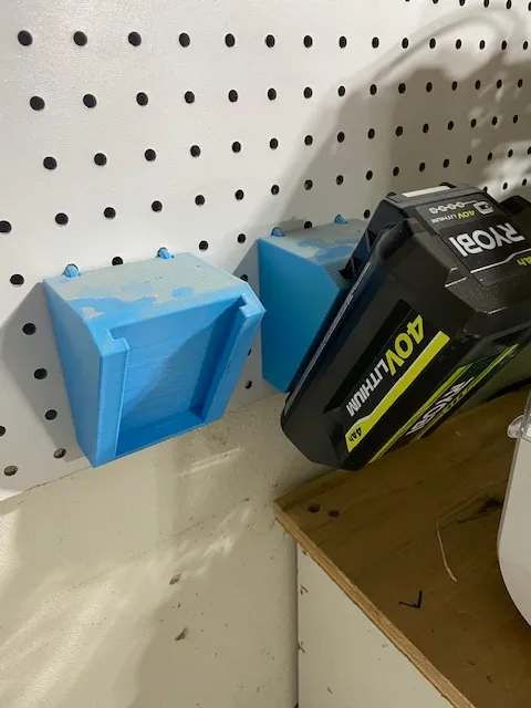 PEG BOARD RYOBI BATTERY