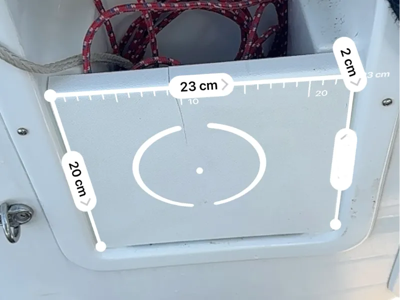 Rope holster cover for Catamaran Lagoon 42 2022