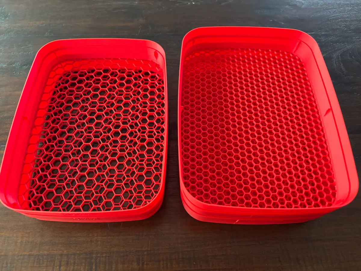 Set de tamis empilables nid d'abeille