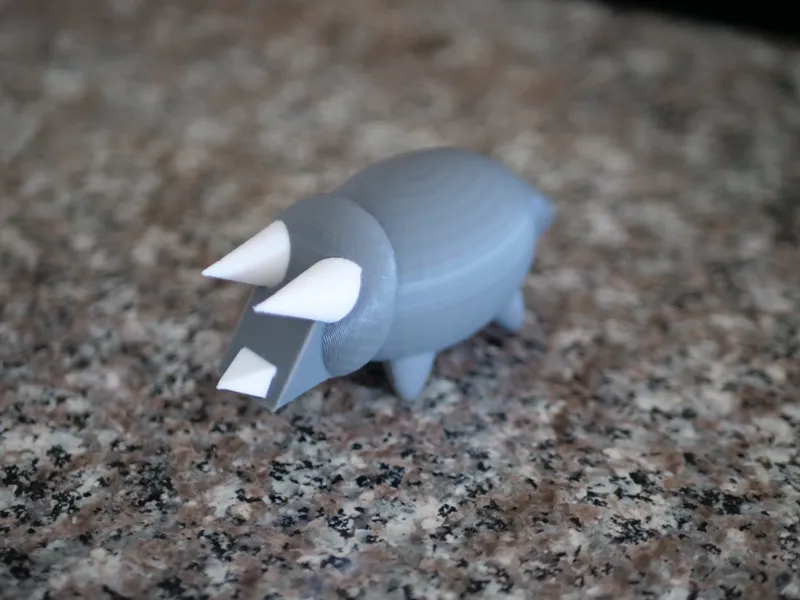 Low Poly Triceratops