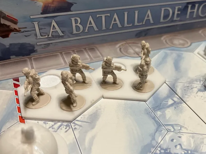 Base unidades SW La Batalla de Hoth