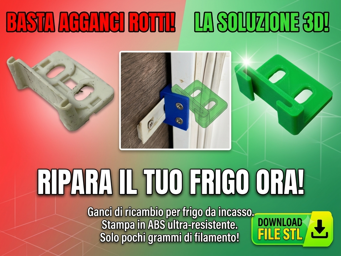 Gancio Frigorifero da Incasso