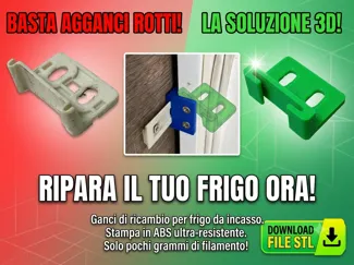 Gancio Frigorifero da Incasso