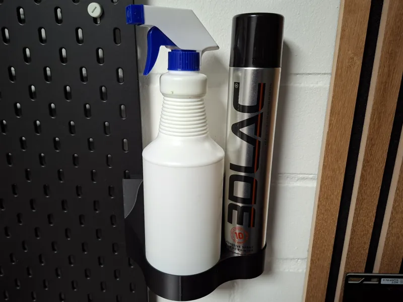 RVN's Ikea Skadis Side Mount Spray Bottle Holder