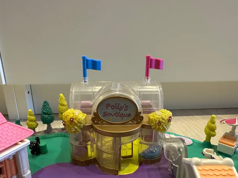 Ersatzfahne für Polly Pocket Boutique (90er)