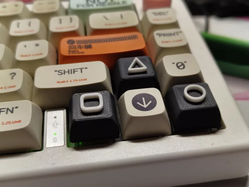 Squid Game Keycaps XDA no ams multicolor, read des