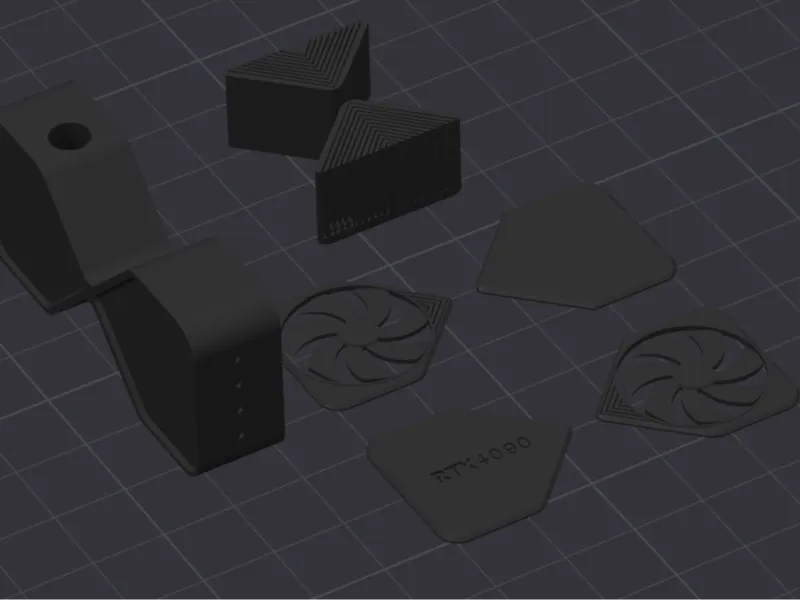 RTX 4090 keychain