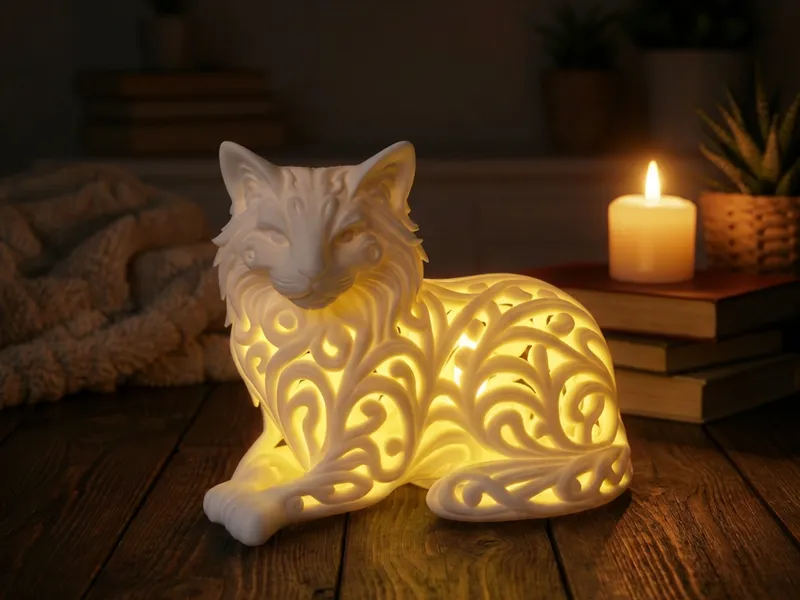 Lumorna Lichtmoment | Katze liegend (Langhaar)