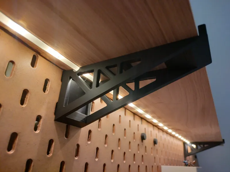 Strong Skadis Shelf holder 14,8cm (+led opening)