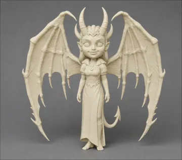 Figura decorativa: Mizora Chibi — vista de referencia 2