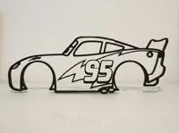 Décoration murale 2D - Flash McQueen — photo 2