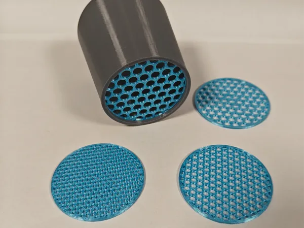 Gobelet tamis modulaire à trous ronds (2-5mm)