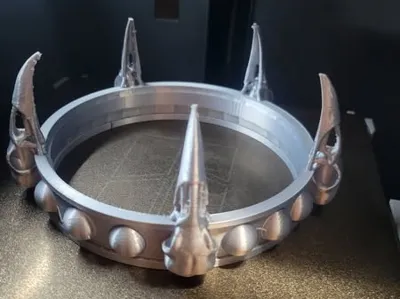 Raven Viking Crown
