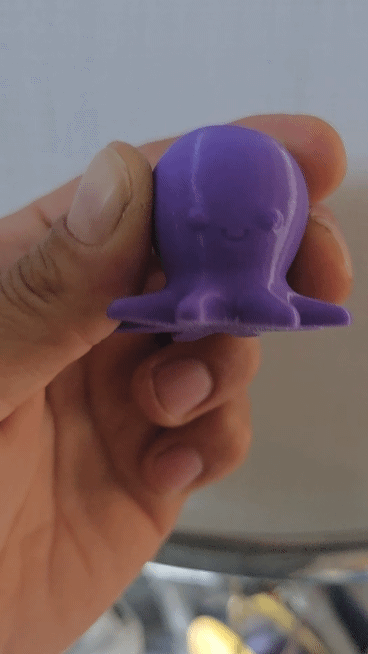 Squishy Octopus keychain/antistress TPU