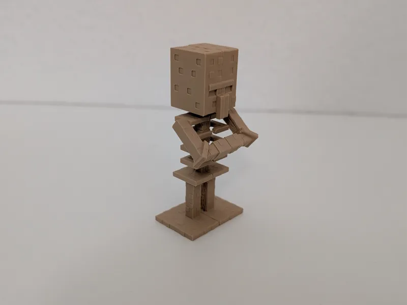 Minecraft Villager Skelett 