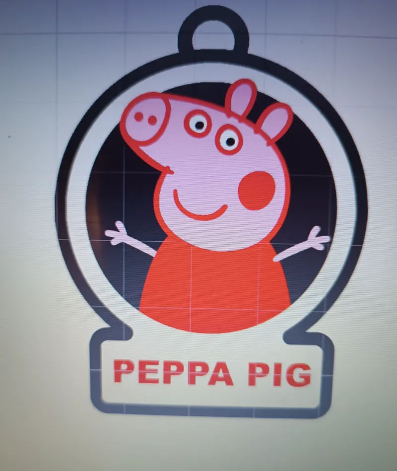 PEPPA PIG KEYCHAIN