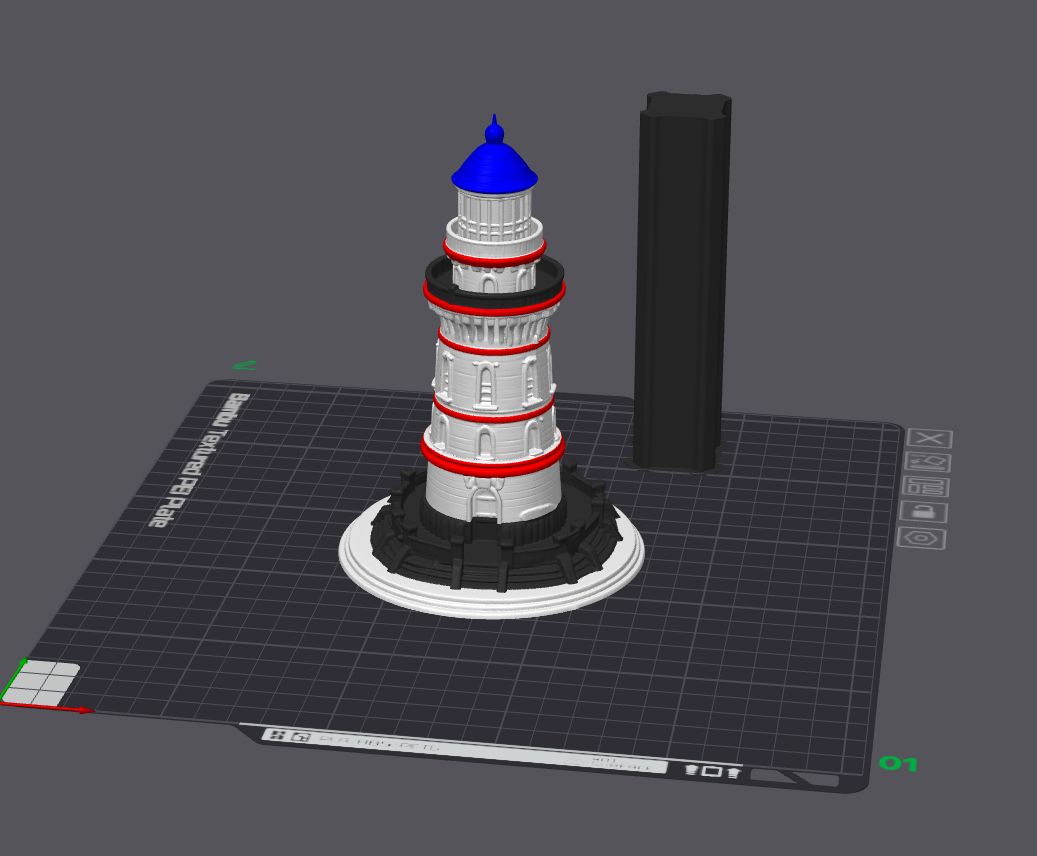 Miniatura 3 do modelo 3D Lighthouse Miniature