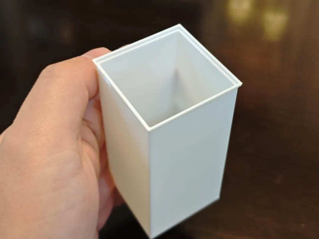 Miniatura 1 do modelo 3D 叠加堆叠收纳盒 4*4*8极简风格省料