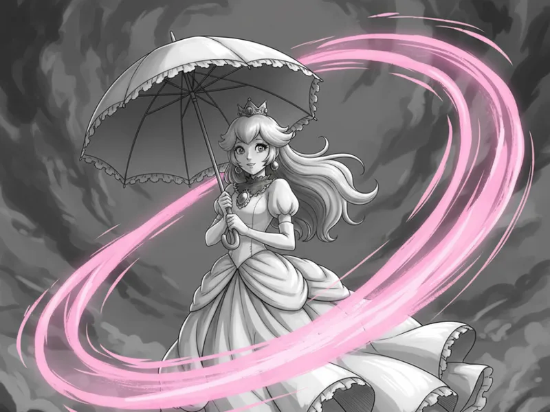 Princess Peach Hueforge – 150mm x 150mm 