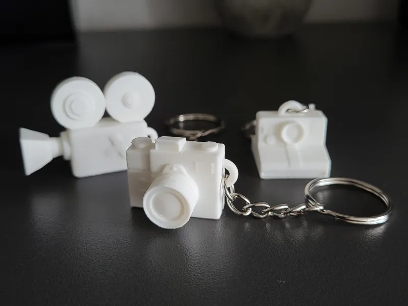 Cute Cameras - keychain