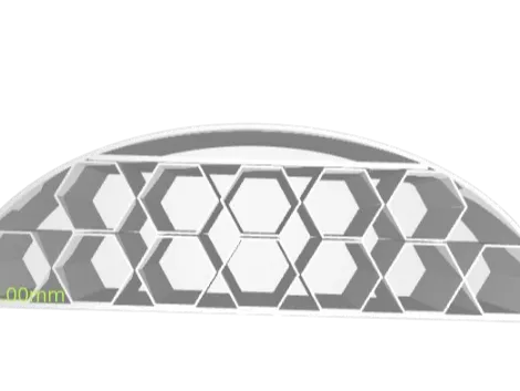 Hexagon Organizer Shelf Version 3 - Free 3D Print Model - MakerWorld