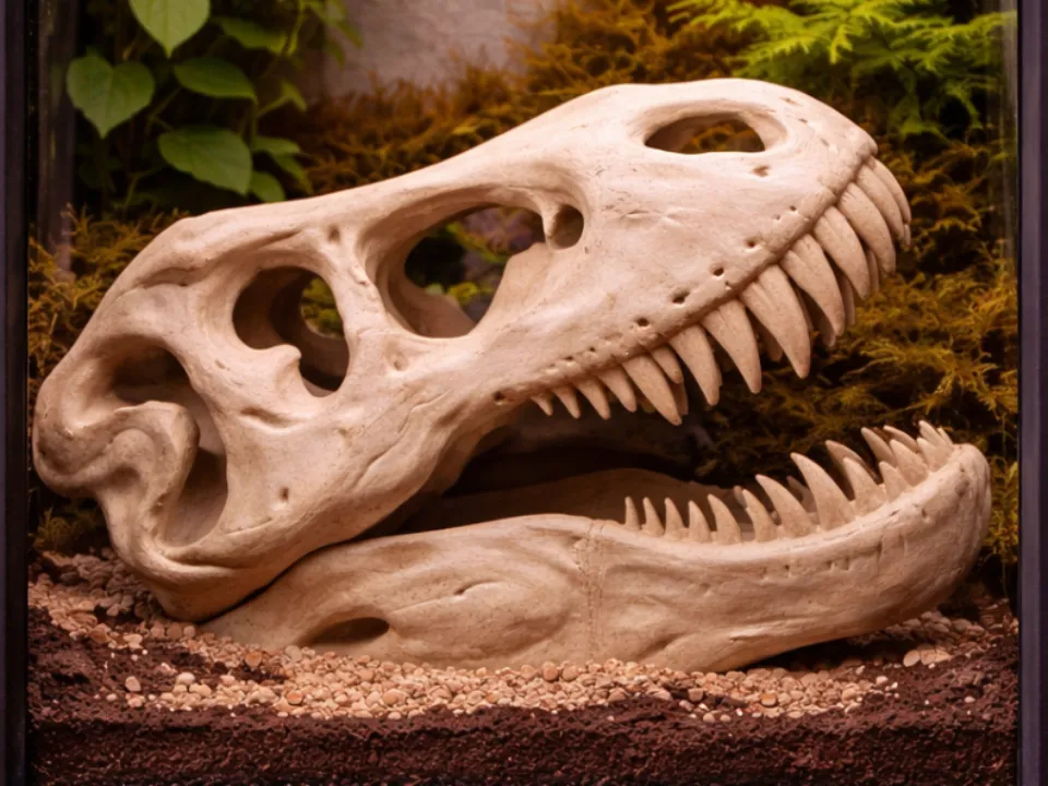 Crâne de T-Rex - jouet à mâcher pour reptiles