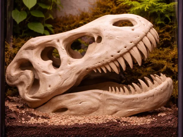 Crâne de T-Rex - jouet à mâcher pour reptiles