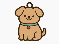 Dog Keychain