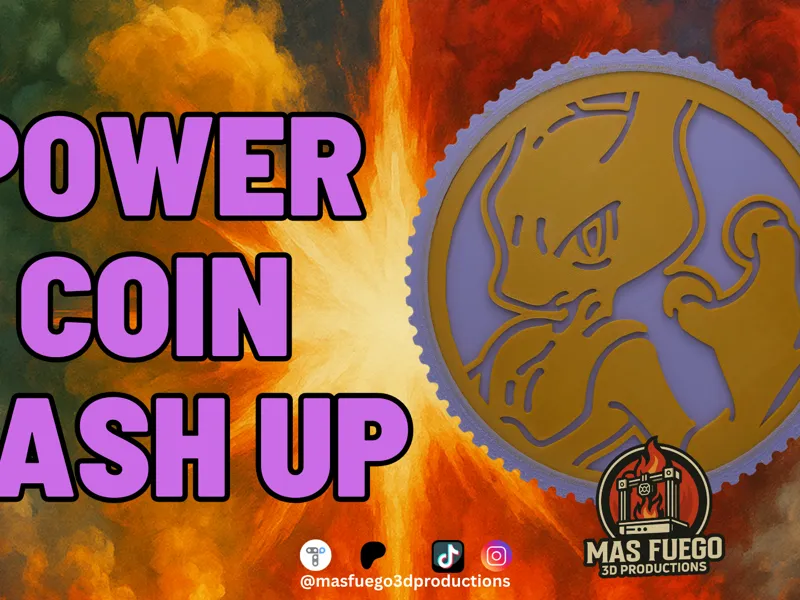 PSYCHIC POWER COIN – MEWTWO MORPHIN EDITION
