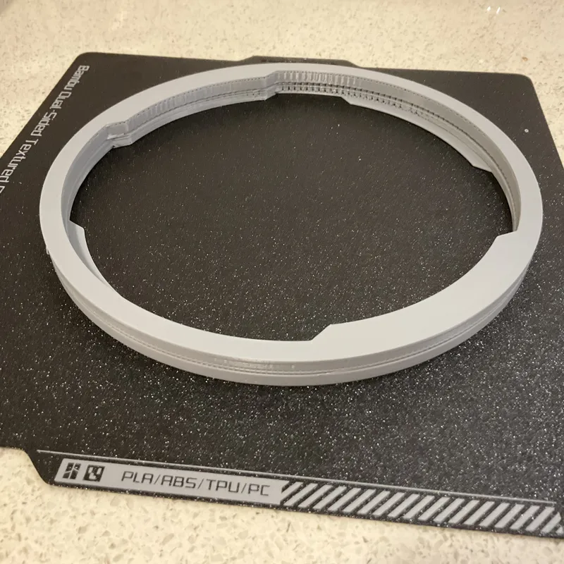 Rings for cardboard spool in Bambu AMS - Single plate print