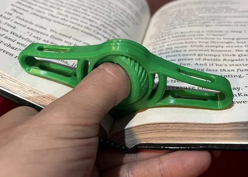 Ergonomic Book Reader view 4
