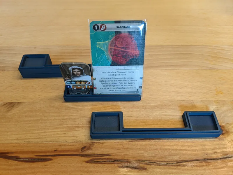 Star Wars: Rebellion - Single Leader Stand, Mission Card Holder