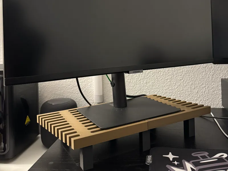 Japanese Inspired Monitor Riser