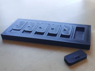 Thin gap measuring blades