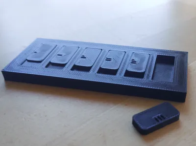 Thin gap measuring blades