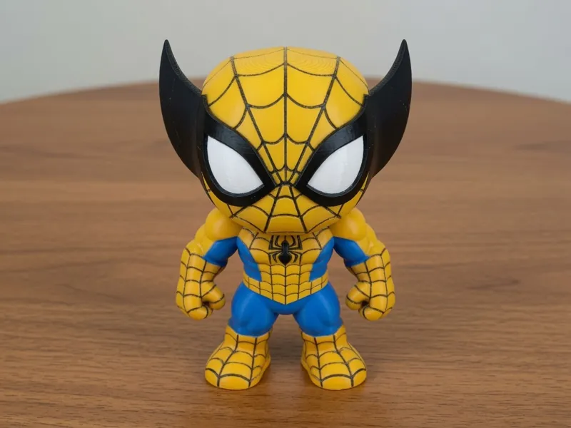 SpiderMan × Wolverine Mini Figure | Marvel