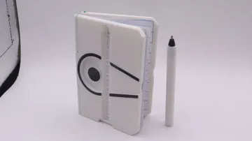 Modelo para impresión 3D: Micro Notebook (Version 2) — vista de referencia 3