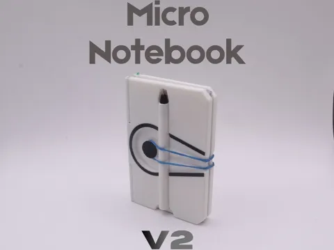 Modelo para impresión 3D: Micro Notebook (Version 2) — referencia de MakerWorld