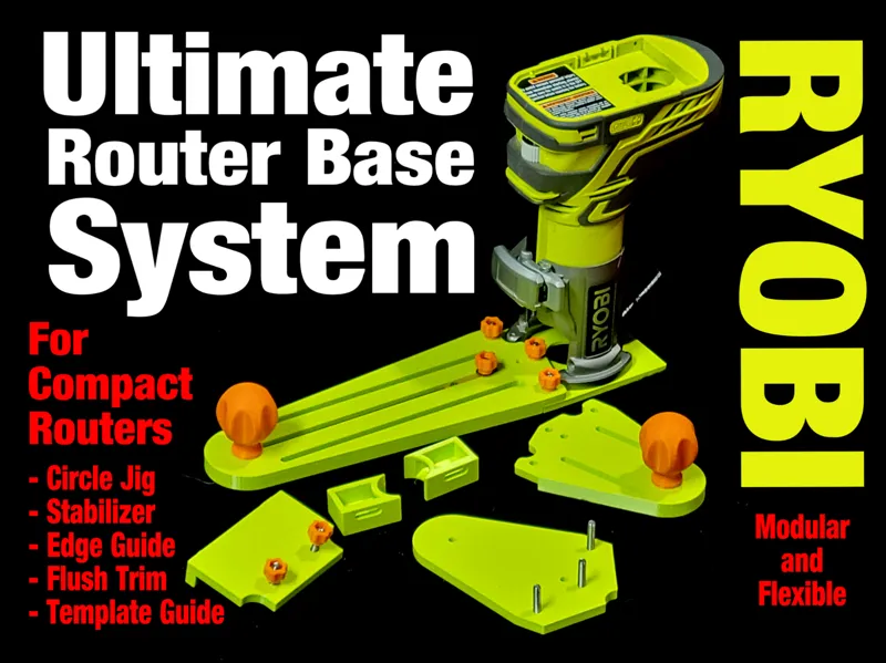 Ultimate Router Base System - Ryobi Compact Router