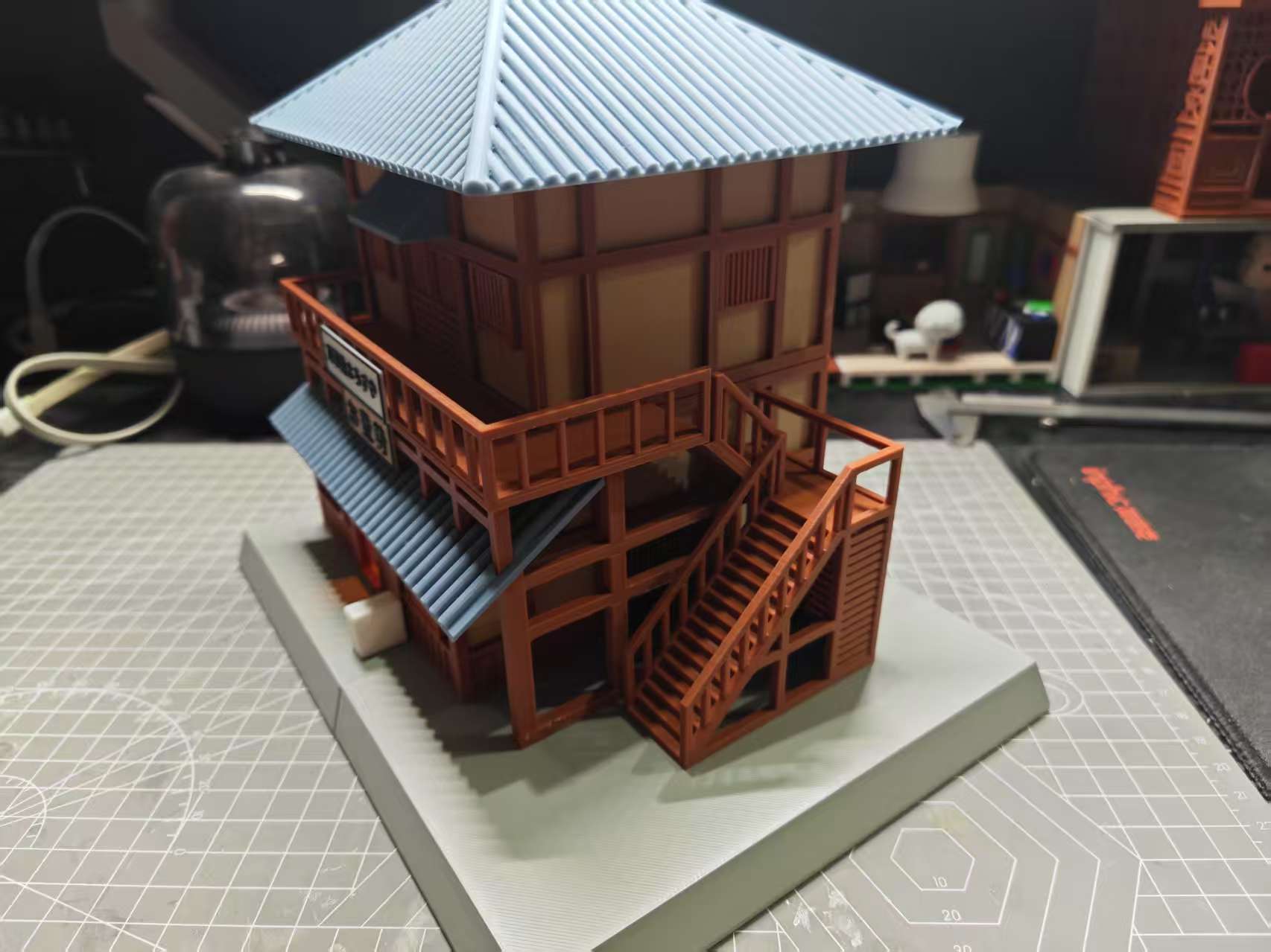 银魂万事屋拼装模型- 免费3D 打印模型- MakerWorld