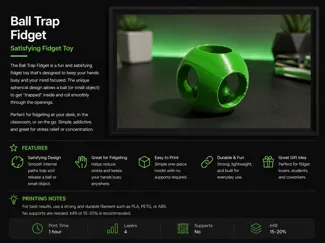 Ball Trap Fidget