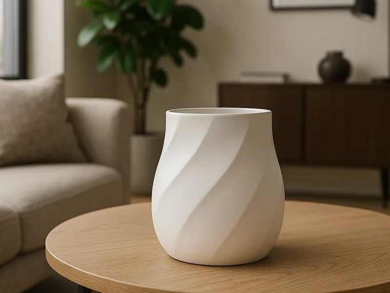 Prisma Twist – Modern Decorative Vase